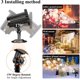 thumbnail image 3 of Proyector de Navidad LED, proyector de copo de nieve para interiores y exteriores, luces de proyector a prueba de agua con control remoto para decoración de Navidad, fiesta, boda, jardín, bar, ambiente nocturno esquí esquí Gafas de esquí, 3 of 5
