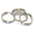 thumbnail image 2 of 200pieces Steel Plated s Key Chain Key s Small Round s Findings Mobilizable Connector 6mm 6mm, 2 of 4