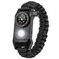 thumbnail image 5 of Fashion Men Outdoor LED Light Survival Umbrella Rope SOS Bracelet Emergency Rescue Bracelet Compass Sport Whistle Bracelets DMH, 5 of 5
