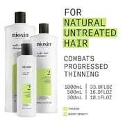 Nioxin Cleanser 2 Shampoo 10.1 oz