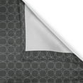 thumbnail image 4 of Ambesonne Antique Valance Pack of 2, Creative Vintage Trellis, 42"X12", Grey and Dark Grey, 4 of 5
