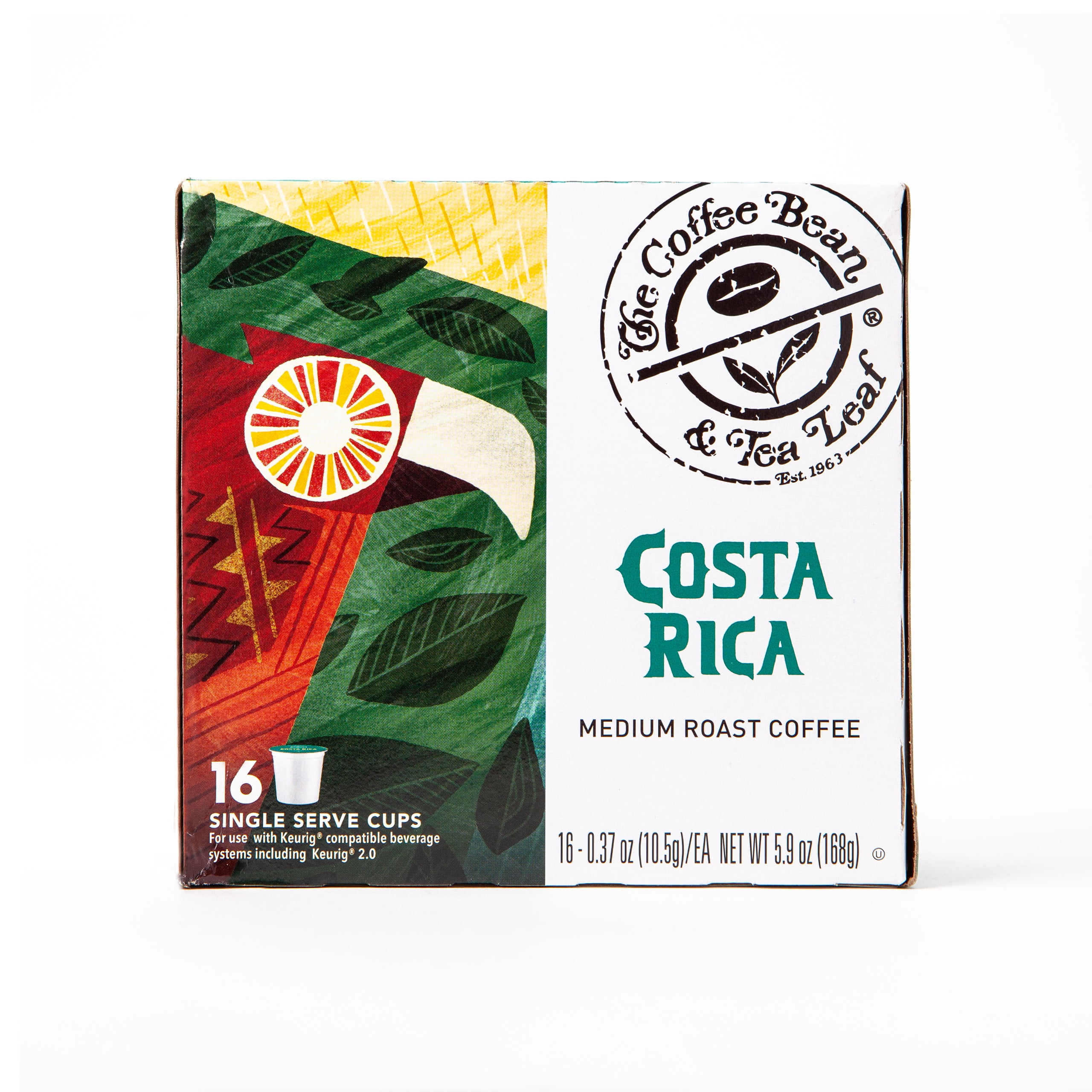 The Coffee Bean & Tea Leaf Costa Rica Medium Roast Single ...