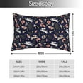 thumbnail image 2 of Kdxio Cotton Pillow Cases 20"x30" Pillowcases,Soft and Breathable Bedroom Pillow Cases-Retro Rabbit Flower, 2 of 8