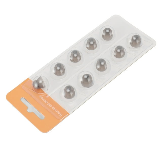 Ensemble de Dôme Rond en Silicone, 10 Pcs pour Phonak Audeo Paradise Lumity