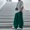 Green, variant on FUZHIQ Kids Boys Baggy Sweatpants Wide Leg Casual Elastic Waist Drawstring Athletic Loose Jogger Fall Sweat Pants With Pockets 10-11 Years