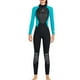 thumbnail image 1 of Yuarrent Traje de buceo Neopreno Nylon Traje de baño de manga larga Borde de cuero Clásico Cuello Traje de neopreno de Deportes acuáticos Mujer Verde SG, 1 of 6