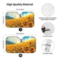 thumbnail image 5 of Yiaed Clear Sky Sunflower Print Car Windshield Sunshade Front Auto Car Front Window Sun Shade Foldable Sun Visor Shield Cover Auto Accessories for Sedan SUV Truck-Small, 5 of 5