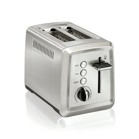 Hamilton Beach Modern 2 Slice Stainless Steel Toaster with Extra-Wide Slots, 22794G