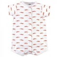 thumbnail image 2 of Touched by Nature Baby Boy Organic Cotton Rompers 3pk, Geometric Bear, 18-24 Months, 2 of 4