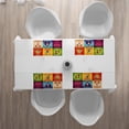 thumbnail image 3 of Ambesonne Colorful Place Mats Set of 4, Retro Circus Animals, Standard Size, Multicolor, 3 of 4