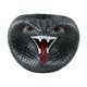 thumbnail image 4 of Maceta de resina con forma de serpiente, decorativa para plantas de interior. Gris, 4 of 9