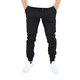 thumbnail image 1 of Jogger de gabardina John Silver  Corte skinny color negro, 1 of 2