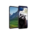 thumbnail image 1 of Compatible with Moto G 5G Plus Phone Case, raccoon-animal252 Case Silicone Protective for Teen Girl Boy Case for Moto G 5G Plus, 1 of 1