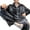 Dark Gray, variant on comerut 2 Pcs/Set Men Winter Pajamas Set Lapel Thick Buttons Single-breasted Loose Elastic Waist Warm Soft Pockets Wide Leg Solid Color Men Homewear Top Pants Set