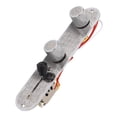 thumbnail image 3 of Prewired Loaded Electric Guitar Control Plate, Mounts with 3 Way Switches Knobs for Telecaster Parts, Full Load Control Board with Harness, 3 of 7