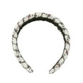 thumbnail image 4 of Unique Bargains 1 Pc Exquisite Wool Braided Headbands White, 4 of 6