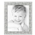 thumbnail image 2 of ArtToFrames 23" x 28" Platinum Baroque Luxe Picture Frame, 23x28 inch Silver Wood Poster Frame (WOM-5265),  Pack, 2 of 7