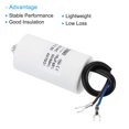 thumbnail image 4 of CBB60 15uf Running Capacitor,2Pcs AC 450V U Terminal Wires 50/60Hz with M8 Screw for Washing Machine, 4 of 5