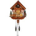 thumbnail image 1 of Reloj de cuco Kintrot, decoración de pared tradicional de madera de la Selva Negra, 1 of 1