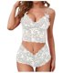 thumbnail image 1 of 1 Juego de ropa de dormir de encaje informal a la moda para mujer, lencería, camisola, conjunto de pantalones cortos, picardías, pijama, ropa interior para mujer, traje xuanjing unisex, 1 of 2