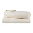 thumbnail image 6 of BNM Egyptian Cotton Solid Bath Sheets, Set of 2, Ivory, 6 of 6