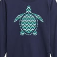 thumbnail image 3 of Instant Message - Striped Turtle - Toddler & Youth Long Sleeve Graphic T-Shirt, 3 of 6