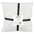 thumbnail image 6 of Better Homes & Gardens 20” x 20” Feather Filled Decorative Pillows, Indigo, Stripe, Cotton (2 Count), 6 of 9