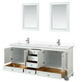 thumbnail image 2 of Wyndham Collection Wcs202080d-Vca-M24 Deborah 80" Free Standing Double Basin Vanity Set -, 2 of 7