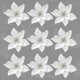 thumbnail image 3 of 36pcs Decoración de flores artificiales Diy Árbol de Navidad Flor de tres capas, 3 of 5