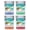 Multicolor (4-Pack), variant on Surfside Beach South Carolina Design B Souvenir 2 oz Square Shot Glass Orange