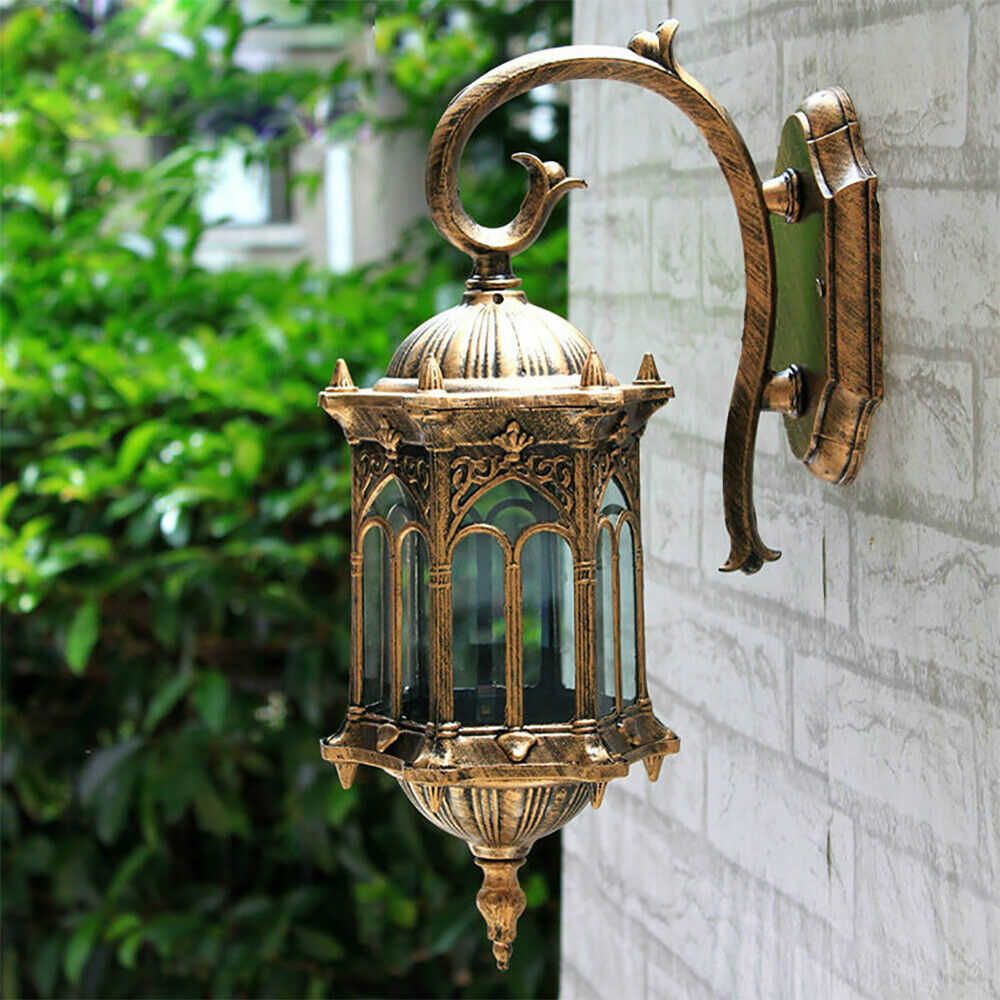Waterproof Antique Sconce Wall Light Lamp for Corridors, Porches, Living Rooms, Restaurants, Bars, Outdoors