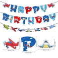 thumbnail image 2 of Artículos de fiesta GOTPASS, decoración de cumpleaños con temática de avión, 2 of 2