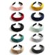 thumbnail image 1 of Kisslife Paquete de 10 Diademas Anchas con Nudo Turbante Diadema Elástica Unicolor Accesorios para el Cabello de Moda para Mujeres y Niñas Niños 10 Colores, 1 of 1