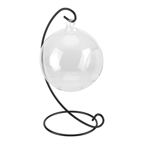Vidrio suculento colgante Jadeshay Florero de vidrio colgante grande