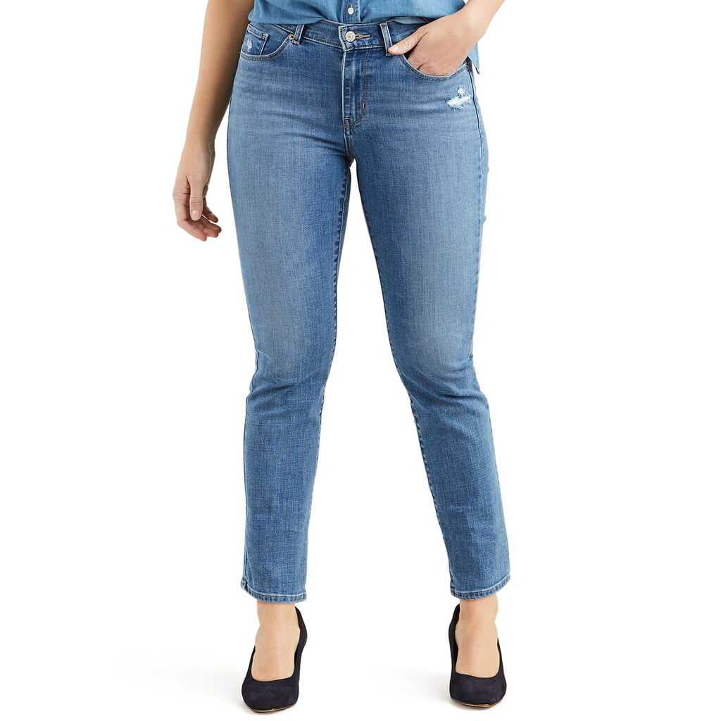 Women's Levi's Classic Straight Midrise Jeans Moonlit Sky 