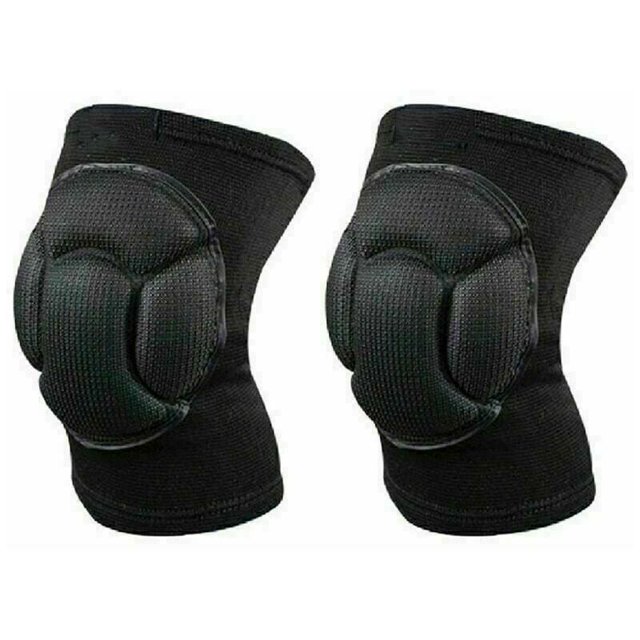 Genouillères Professionnelles pour Le Travail,Genoux Confortable pour sols abrasifs pour Gardning et Construction Danse,1 paire Élastique mousse Anti choc Taille unique Kuyhfg Bienvenido a Kuyhfg
