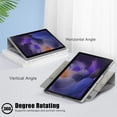 thumbnail image 4 of Samsung Galaxy Tab A8 10.5 2022 Case, Dteck 360 Degree Rotating Shockproof Case Multi Angle Viewing Stand Protective Cover For Samsung Galaxy Tab A8 10.5 (2022) SM-X200/X205/X207,Gray, 4 of 7
