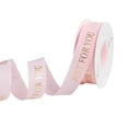 thumbnail image 2 of Gold Foil Print Grosgrain Ribbon for Flower Bouquet Wrapping and Gift Decoration, DIY Craft Ribbon for Wedding and Special Occasion Decor, Decorative Ribbon for Gift Wrap and Floral Arrangements, 2 of 4