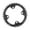42T Black, variant on Bicycles Crank Narrow and Wide Chainring Wheel Bike Crankset Tooth 104BCD Chainwheel for Road Bikes, Mountain Bikes