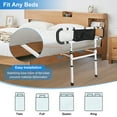 thumbnail image 5 of Burfoko Adjustable Bed Rail for Fall Prevention, White, 1 Count, 5 of 16