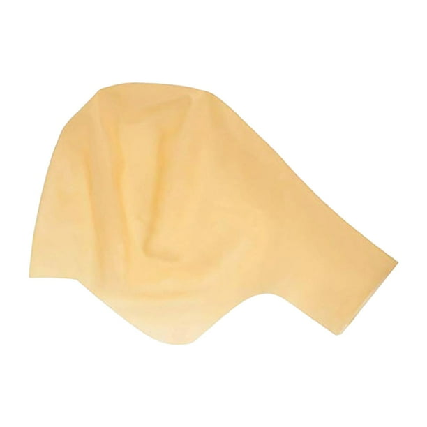 Gorra de cabeza rapada Macarena de látex para cosplay y utilería fotográfica