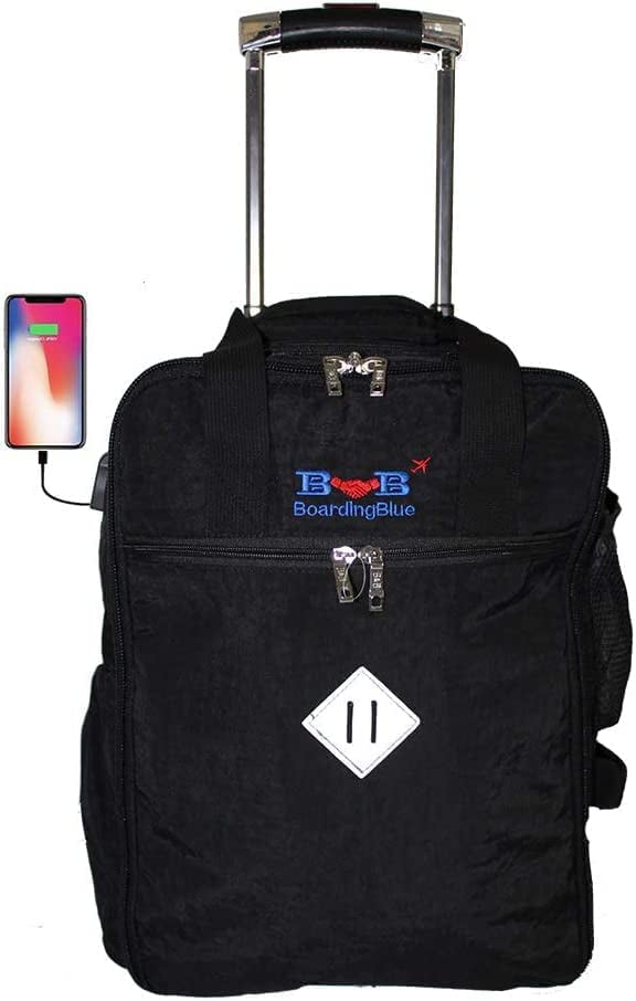 Personal item 17" Rolling Under Seat Duffel Bag for Allegiant Airs