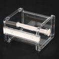 thumbnail image 1 of Creative Transparent Adhesive Tape Dispenser Office Desktop WashiTape Holder with Cutter White, 1 of 4