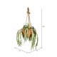 thumbnail image 2 of Planta artificial Vickerman Everyday Staghorn Fern con maceta de cerámica, 2 of 3