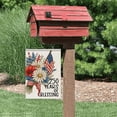 thumbnail image 5 of 250th Anniversary USA Garden Flag – 12x18 Inch Patriotic Yard Banner with Historical Design, Flax Fabric, Outdoor Decor for Farmhouse, Patio, Lawn, or Mailbox, 5 of 5