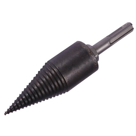 NICEXMAS 1Pc Serrated Drill Bit Wood Breaker Bit Black Round Shank