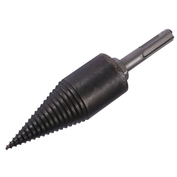 NICEXMAS 1Pc Serrated Drill Bit Wood Breaker Bit Black Round Shank