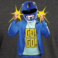thumbnail image 3 of CafePress - Power Rangers Blue Ranger Go! Men's Value T Shirt - Men's Classic Graphic Cotton T-Shirt, 3 of 4