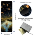thumbnail image 4 of Fireflies Gym Towel with Storage Bag, 72.8"x26.8", Suitable for Yoga, Pilates, Fitness, etc. - Yoga Towel, Yoga Towels, Yoga Mat Towel, 4 of 6