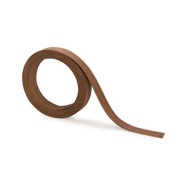 Sauers® Pre-Glued Walnut Edge Banding - 13/16" X 25' Roll